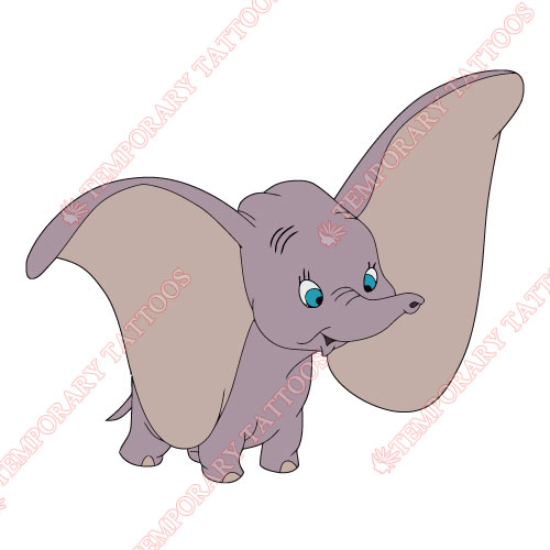 Dumbo Customize Temporary Tattoos Stickers NO.3607